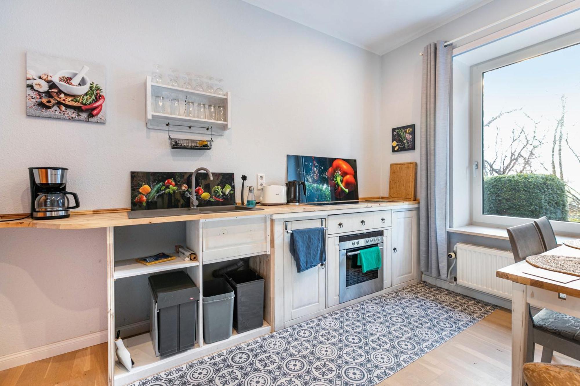 Blauquarz Und Rauchquarz Apartment Reussenkoge Luaran gambar