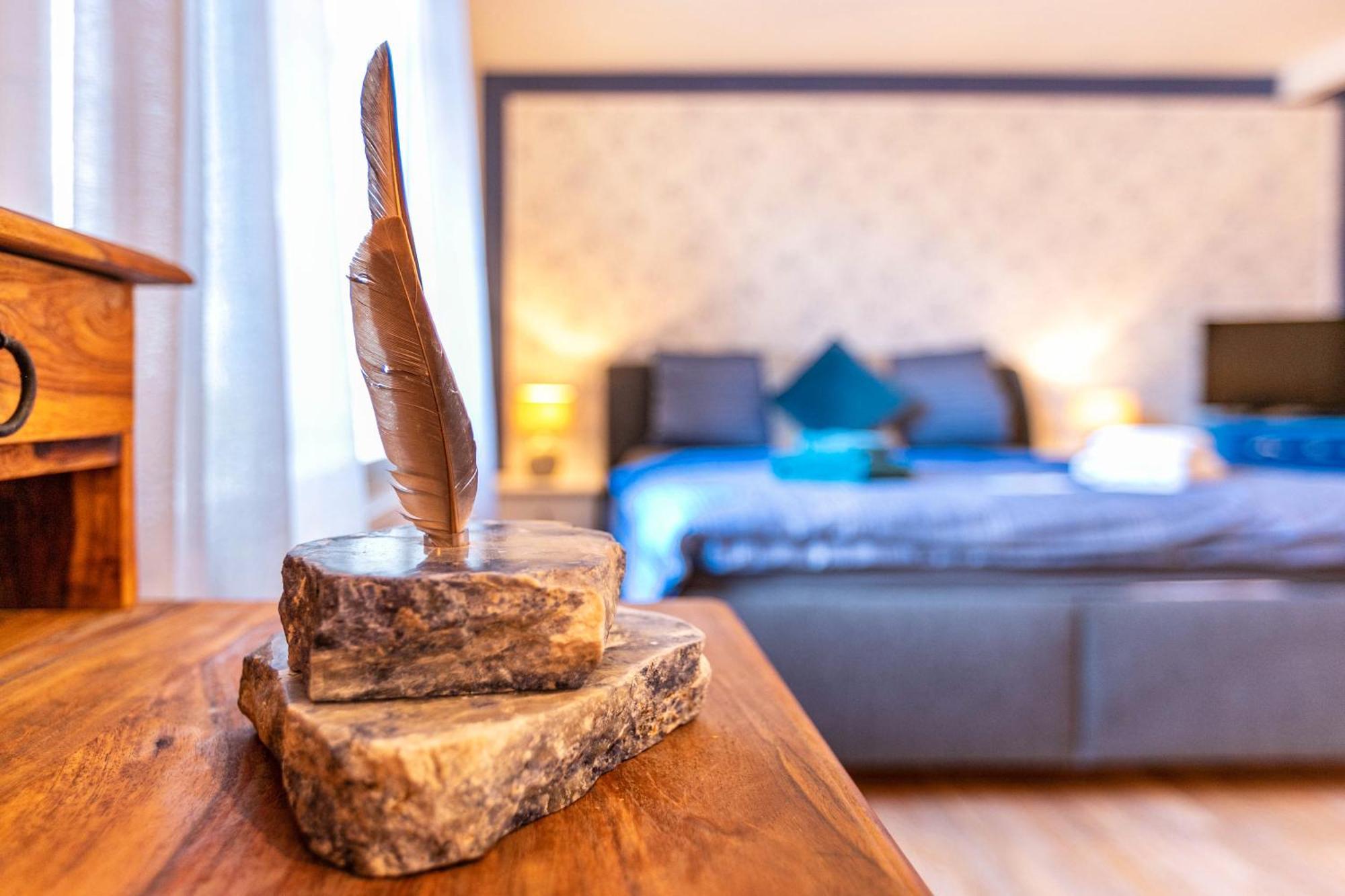 Blauquarz Und Rauchquarz Apartment Reussenkoge Luaran gambar
