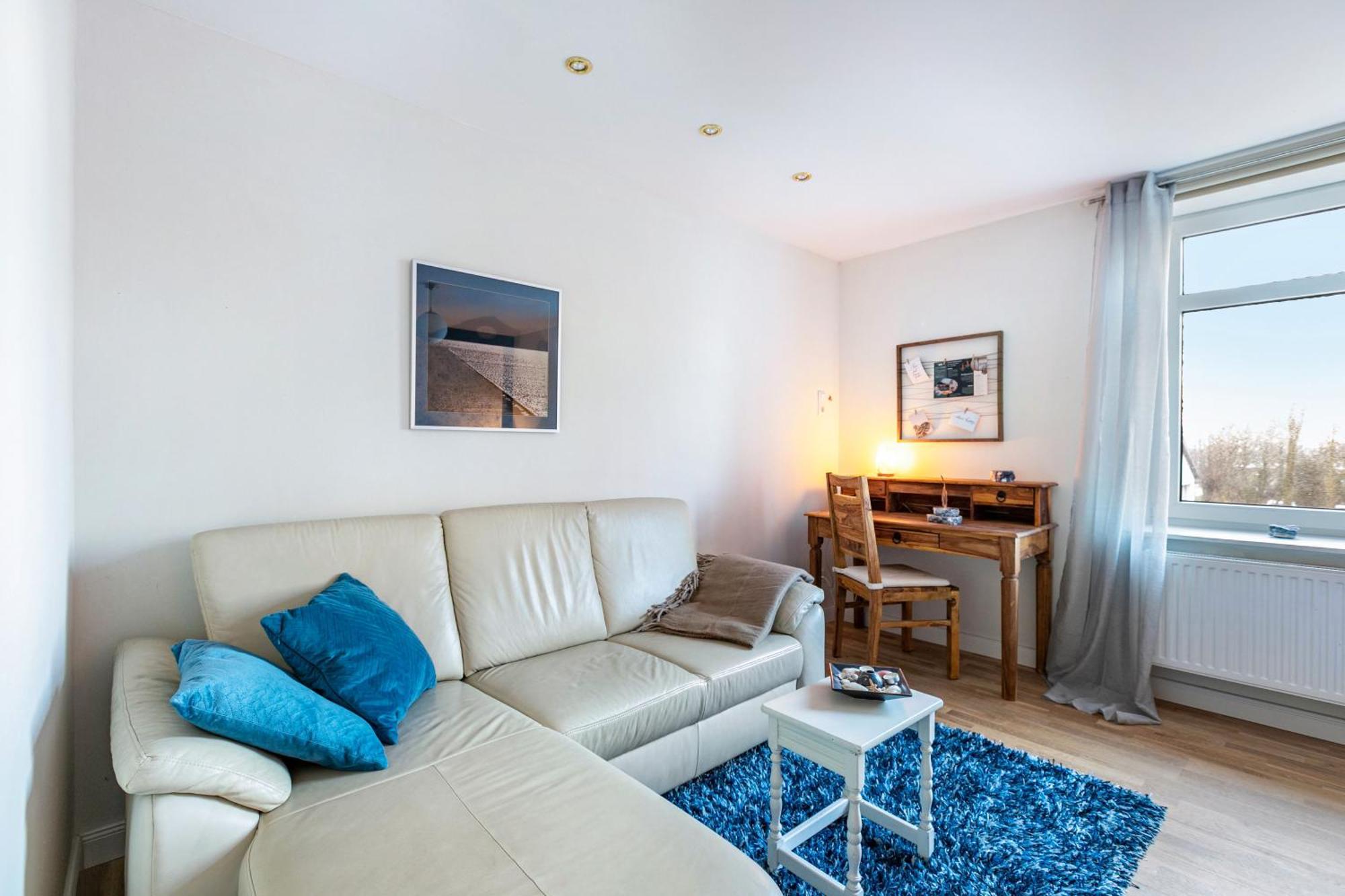 Blauquarz Und Rauchquarz Apartment Reussenkoge Luaran gambar