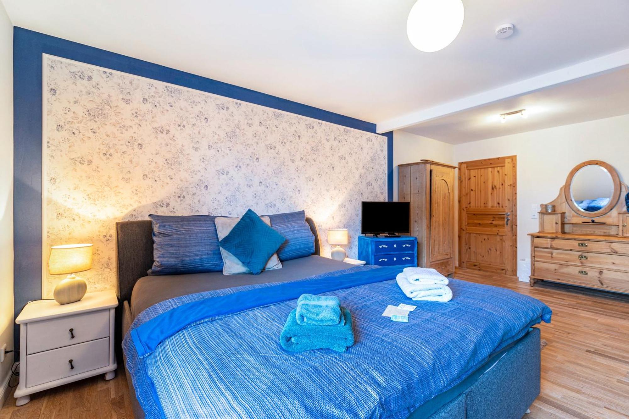 Blauquarz Und Rauchquarz Apartment Reussenkoge Luaran gambar