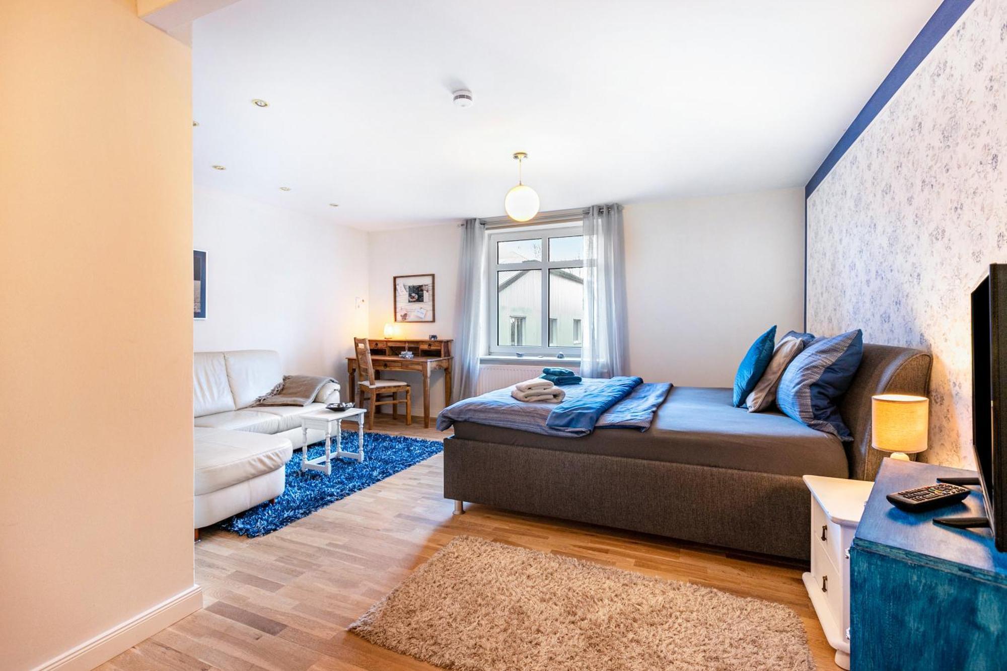 Blauquarz Und Rauchquarz Apartment Reussenkoge Luaran gambar