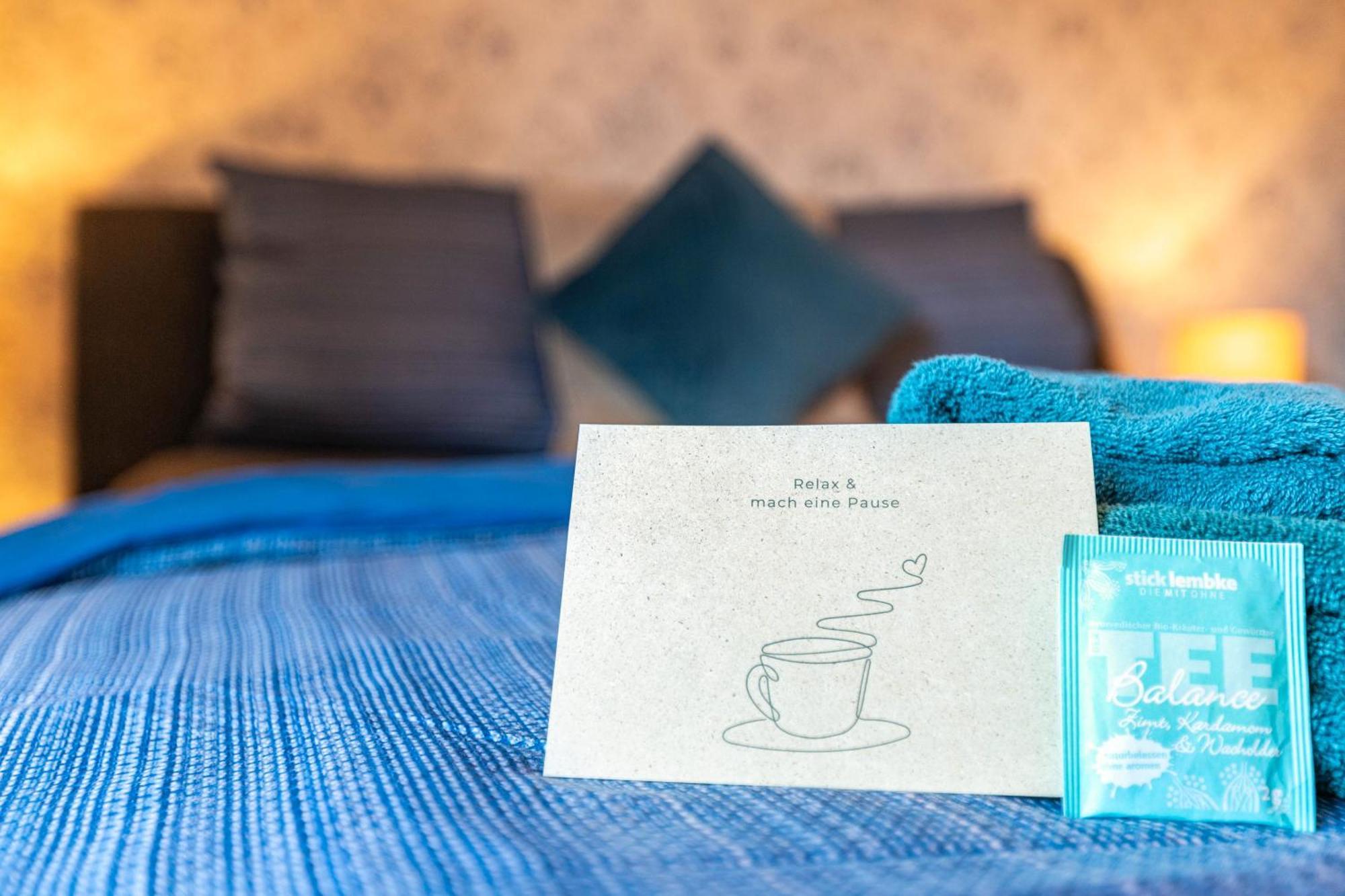 Blauquarz Und Rauchquarz Apartment Reussenkoge Luaran gambar