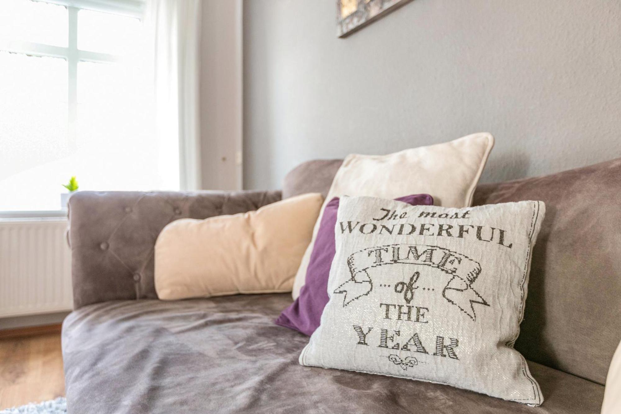 Blauquarz Und Rauchquarz Apartment Reussenkoge Luaran gambar